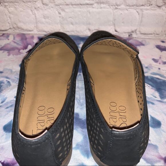 Franco Sarto Faryn Suede Black Loafer - Picture 7 of 9